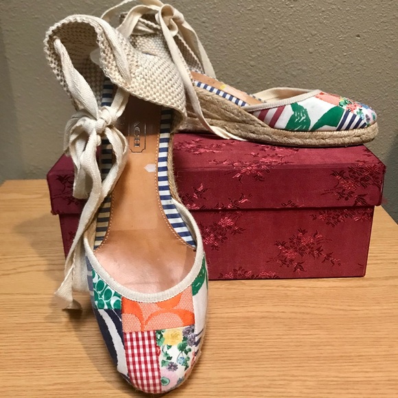 Coach Shoes - Coach summery Espadrilles 8B
